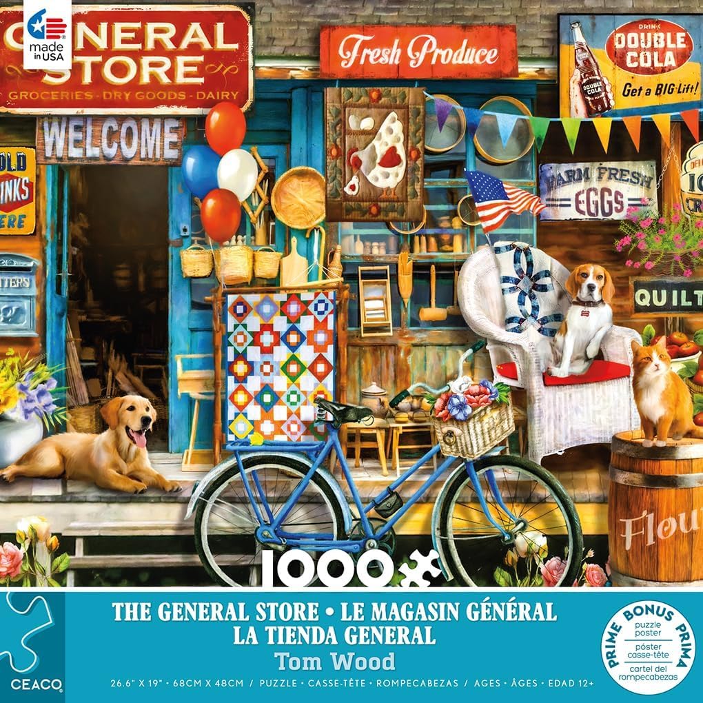 Ceaco - The General Store - 1000 Piece Jigsaw Puzzle for Adults