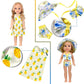 WONDOLL 10-Sets Doll-Clothes for American-14-inch-Dolls - Compatible with 14.5-inch-Dolls Handmade Clothes and Outfits Accessories Christmas Birthday