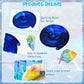 36Pcs Tropical Fish Hanging Swirl Under The Sea Party Birthday Decor Sea Animals Ocean Themed Fish Birthday Party Swirls Streamers Supplies for Boys