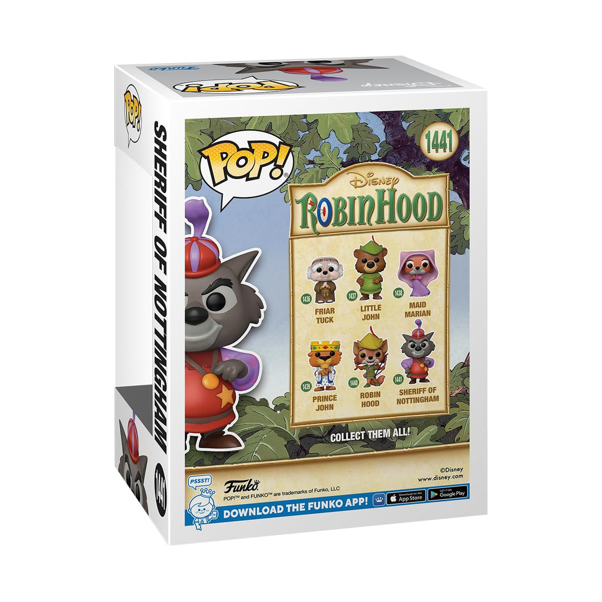 Funko POP! Disney: Robin Hood - Sheriff of Nottingham