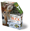 Madd Capp Puzzles - I AM Buck - 300 pieces - Animal Shaped Jigsaw Puzzle