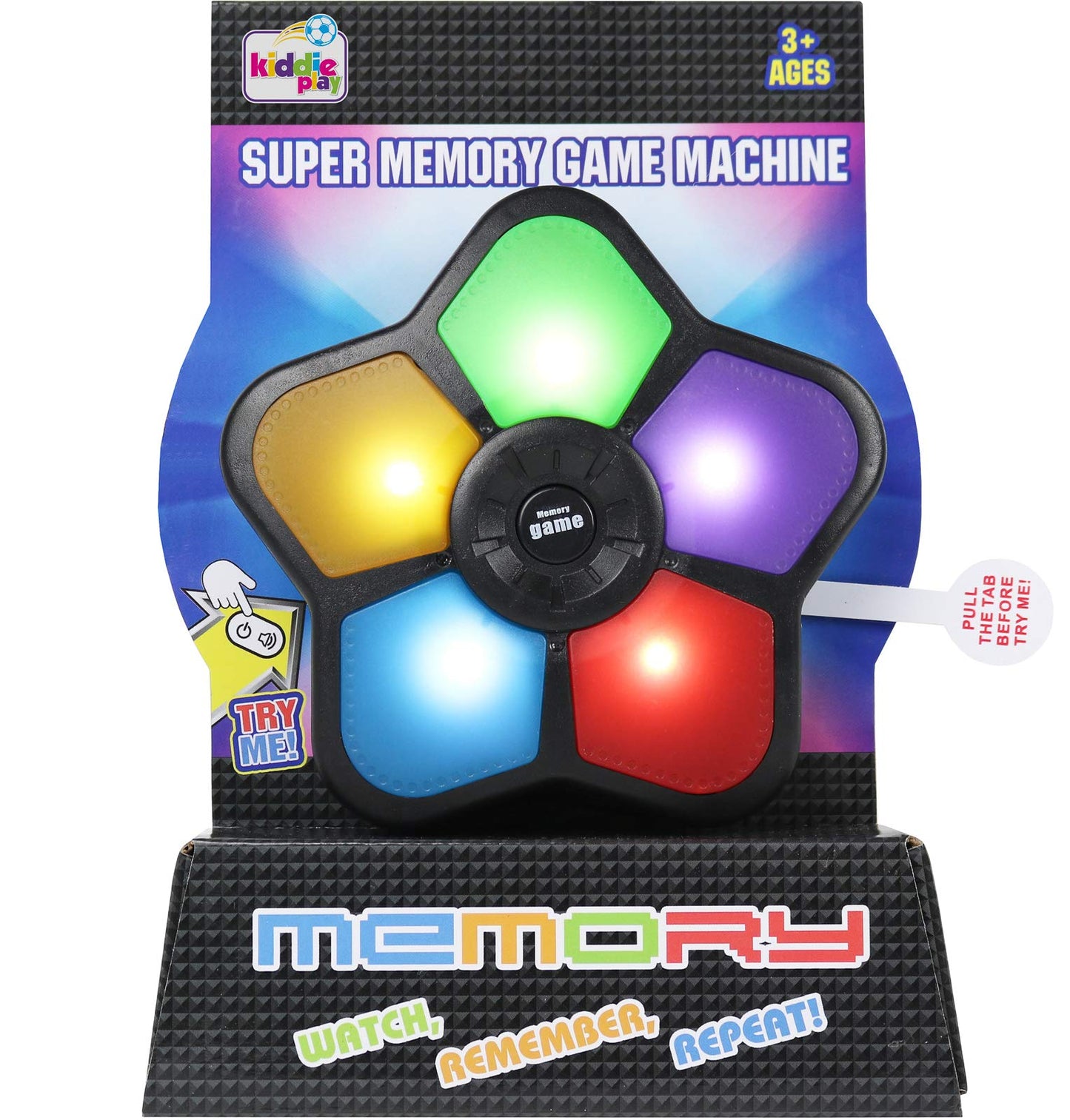Kiddie Play Electronic Memory Game for Kids Repeat The Color Memorizing Toy
