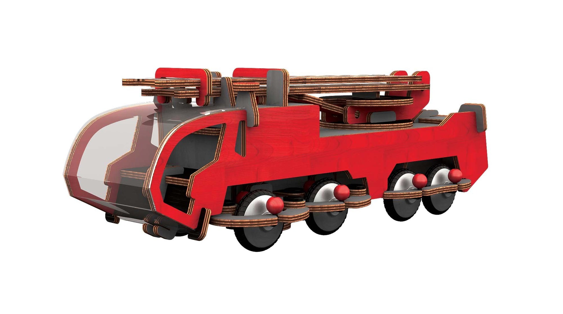 Buildex Speed Machines Fire Blaster Fire Truck