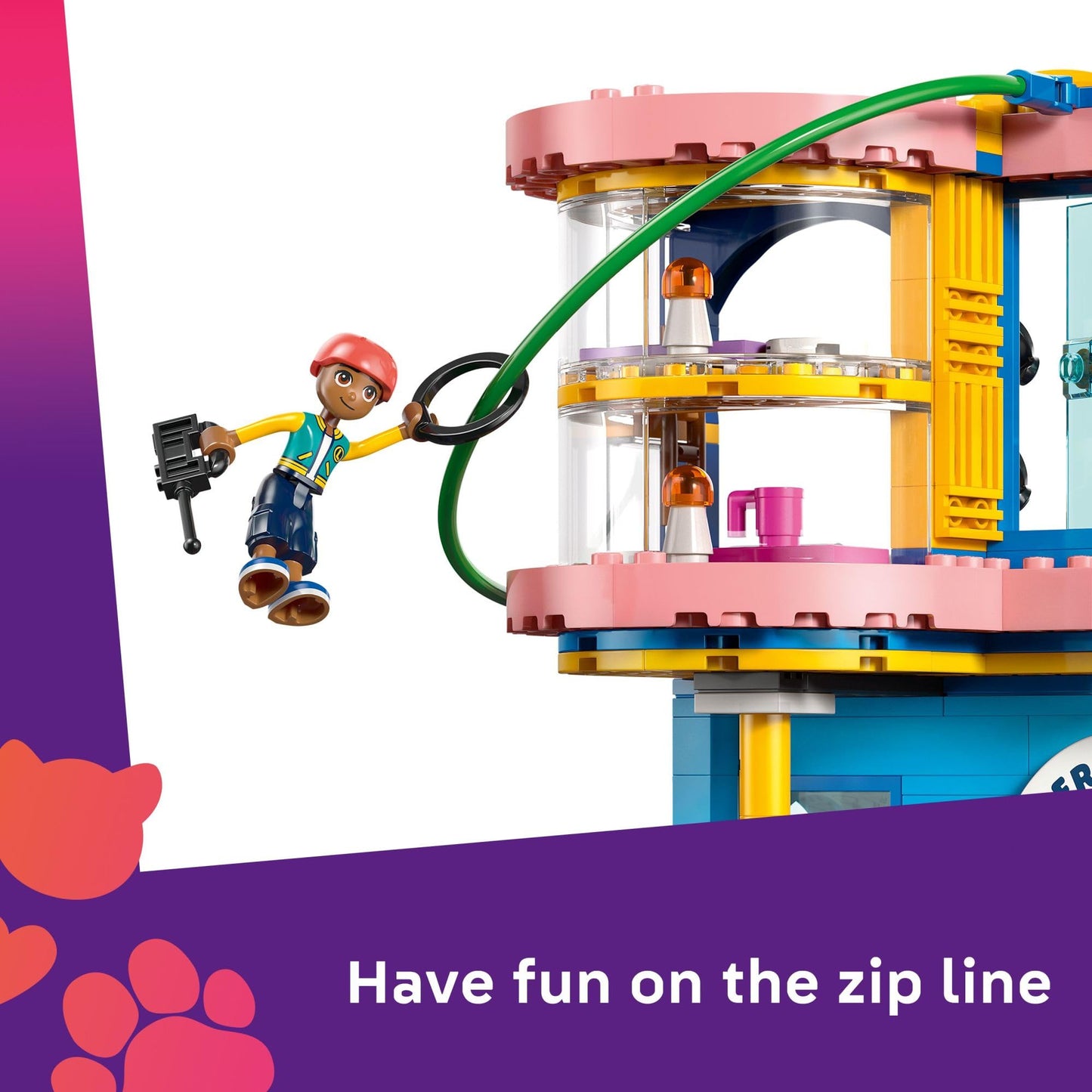 LEGO Friends Heartlake City Friends Club House Building Toy for Girls & Boys - Pretend Play Set for Kids, Ages 8+ - W/5 Minidolls, 3 Toy Animals