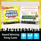 Wits and Wagers Deluxe Board Game | The Trivia Game Where You Don't Need the Answers to Win | Party Game for Groups | 4+ Players | Age 10+