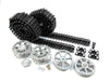 Mato Metal Upgraded Parts Tracks Sprockets Idler Wheels Set for Heng Long 3858-1 1/16 1:16 RC Panzer IV Tank