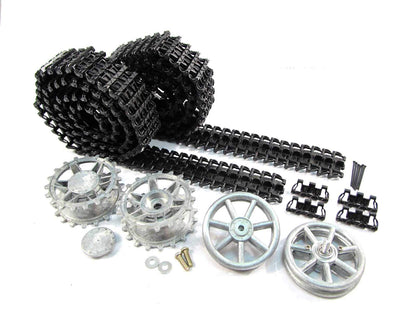 Mato Metal Upgraded Parts Tracks Sprockets Idler Wheels Set for Heng Long 3858-1 1/16 1:16 RC Panzer IV Tank