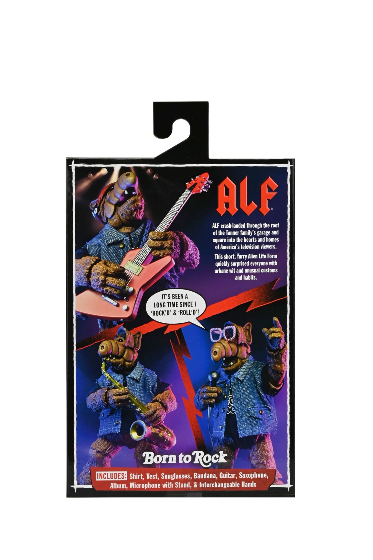 NECA - Alf 7” Scale Action Figure Ultimate Born to Rock