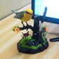 Tipmant Cute Electronic Pets Simulation Sparrow Bird Can Move Chirp Pen Holders Office Home Decor Ornament Kids Toys Birthday Gifts