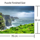 Deerbird 1000 Piece Large Jigsaw Puzzle - Cliffs of Moher, Ireland - 1000 Piece Puzzles for Adults and Teens - Landscape Series 19.69 * 27.55 Inches