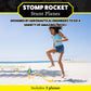Stomp Rocket Stunt Plane Rocket Launcher Toy for Kids - 3 Foam Airplane Toy