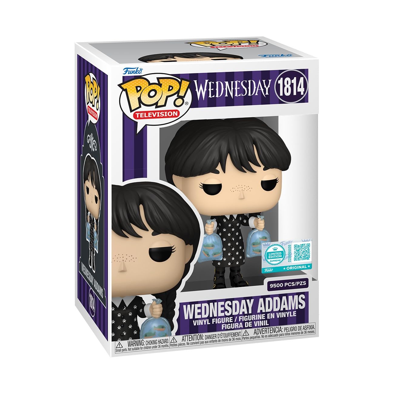 Funko Pop! Supreme LE: Wednesday - Wednesday Addams - Collectable Vinyl Figure - Gift Idea - Official Merchandise - Toys for Kids & Adults - TV Fans -