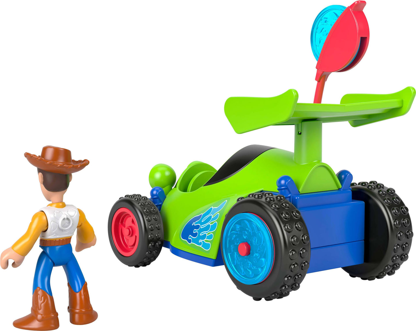 Fisher-Price Imaginext Toy Story Woody & R.C. Play Set with Accessories