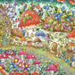 Ravensburger Floral Mushroom Houses 1000 Piece Jigsaw Puzzle for Adults & Kids Age 12 Years Up
