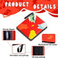 Trading Card Binder 4 Pocket,Card Binder 400 Pockets,Card Book Holder Cards with 50 Removable Sleeves,3-Ring Zip Design Collectible Trading Card