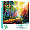 MaxRenard 1000 Pieces Jigsaw Puzzles for Adults Landscape Gorgeous Forest