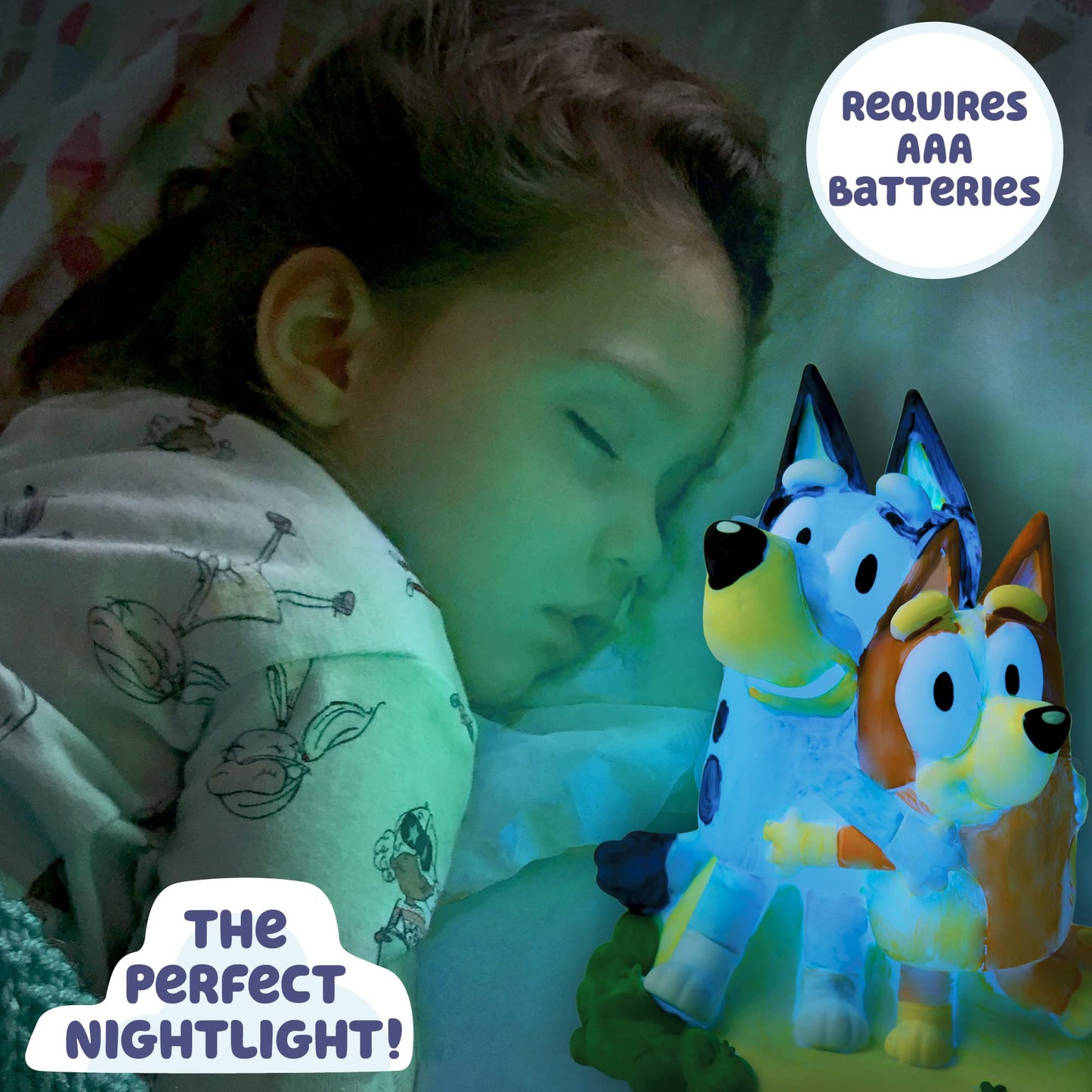 Bluey Paint Your Own Light-Up Figurine, Bingo Night Light, Toys for Kids, Playset, Party Decorations, Game, for Kids Ages 3+, Small