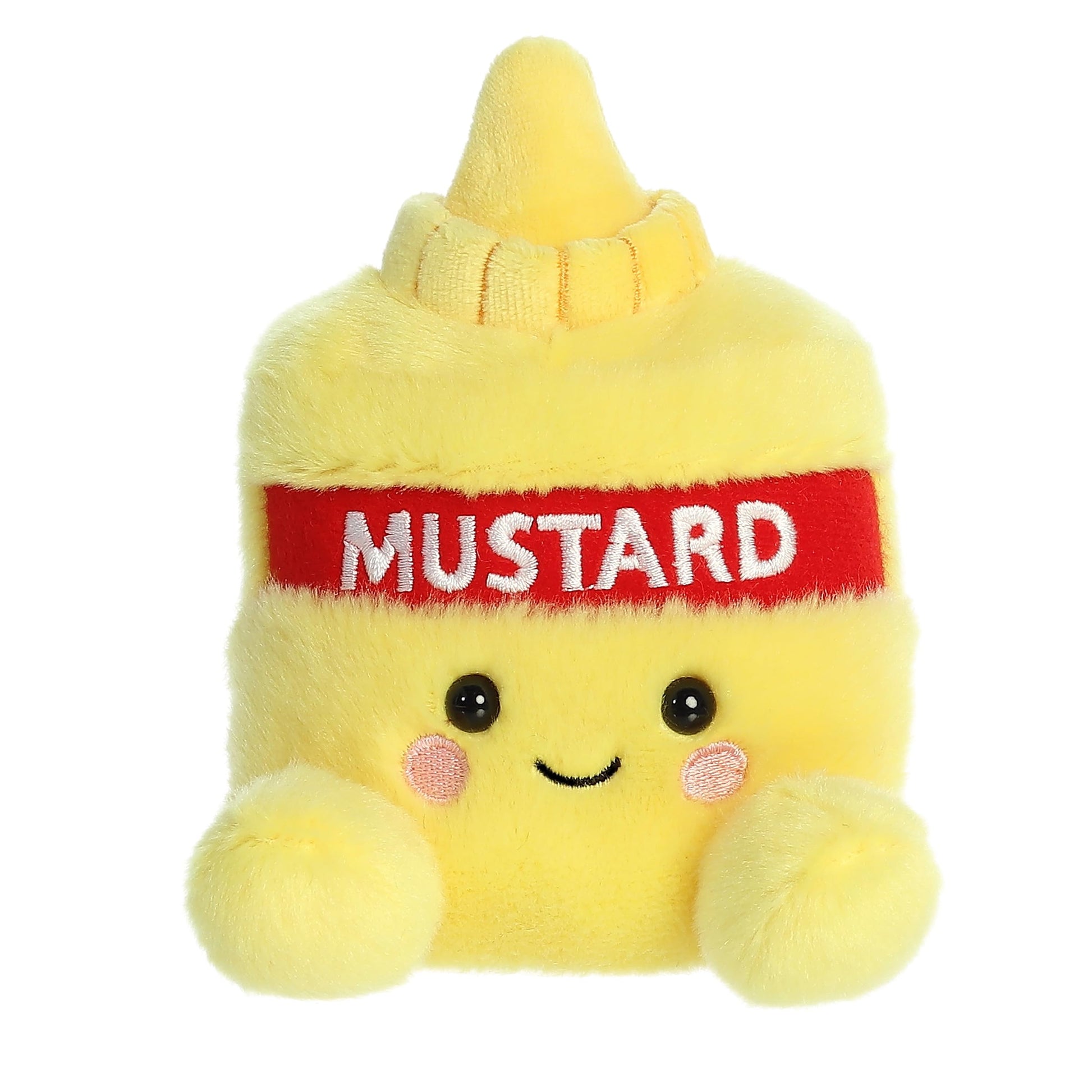 Aurora® Adorable Palm Pals™ Newton Mustard™ Stuffed Animal - Fun Collectible Plush for Kids and Adult Collectors - Perfect for Decorating Rooms