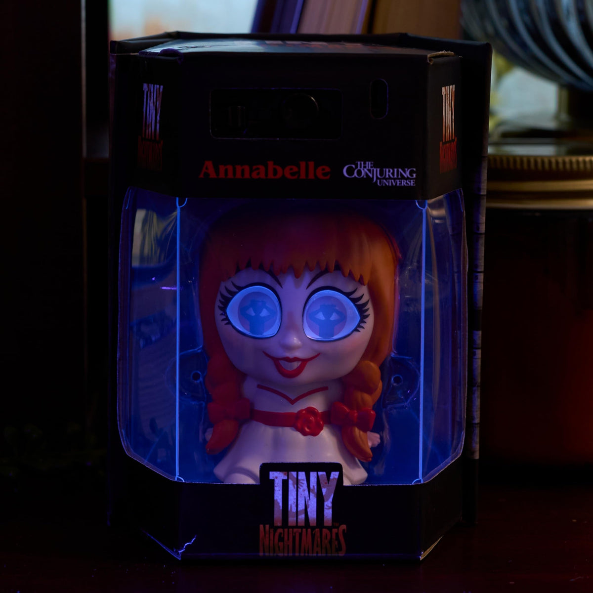 Tiny Nightmares Black Light Edition Collectible Figure - Annabelle