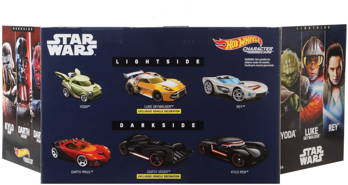 Hot Wheels Star Wars Amazon 6-Pack Character Cars