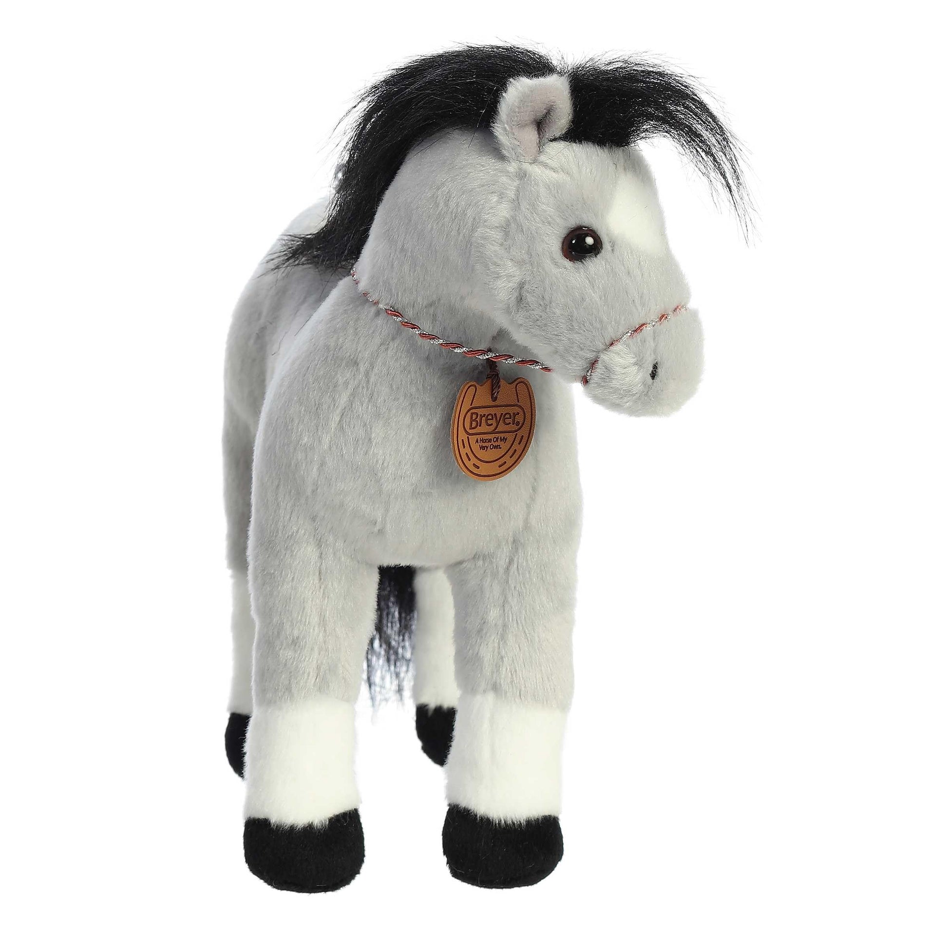 Aurora® Exquisite Breyer® Showstoppers Welsh Cob Stuffed Animal - Realistic Detailing for Imaginative Play - Perfect for Kids, Adults, and Any Horse