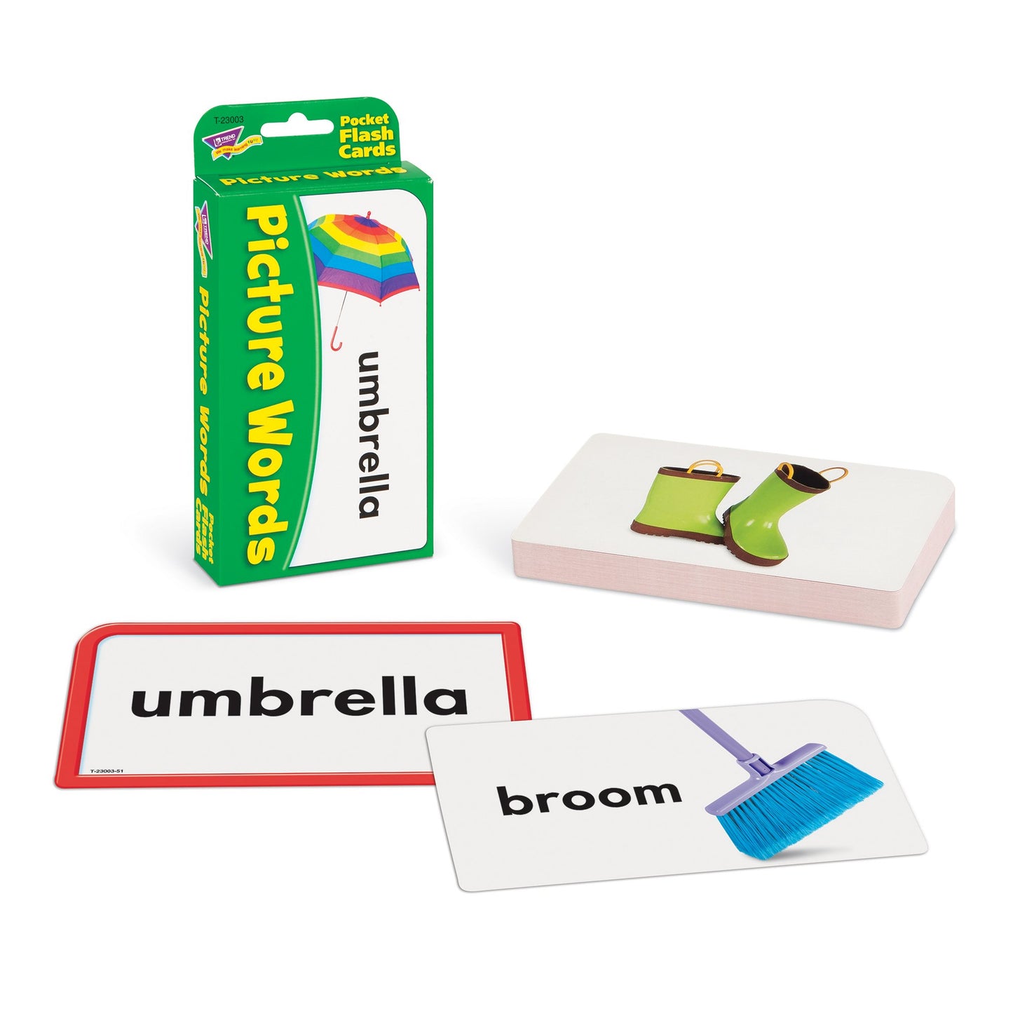 Picture Words Pocket Flash Cards