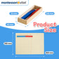 MONTESSORI OUTLET Addition Strip Board for 3-6 Years Montessori Education at School and Home