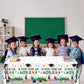 CMUSKO Happy Kindergarten Graduation Tablecloth Decorations- 3PCS Kindergarten Congrats Grad Colourful Waterproof Plastic Table Cover for 2026