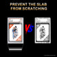 500ct PSA Slab Sleeves - Perfect Fit PSA Slab Sleeves for 35pt Graded Cards, Acid-Free Anti-Scratch Resealable Bag, Dust-Proof Ultra Clear Slab