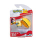 PKW3137 - Clip 'n'Go Poké Balls - Voltilamm & Level Ball, Official Pokéball with 5 cm Figure