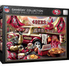 MasterPieces - 1000 Piece Jigsaw Puzzle, NFL San Francisco 49ers, Fun for Adults and Family, Non-Glare Finish, 19.25"x26.75"