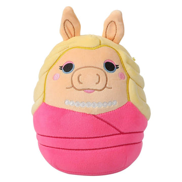 Squishmallows Miss Piggy Plush, 8 Inch, Officially Licensed Muppets Stuffed Toy