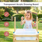 OOOK Wooden Sand and Water Table with 2 Bins, 20 PCS Water Toy Accessories