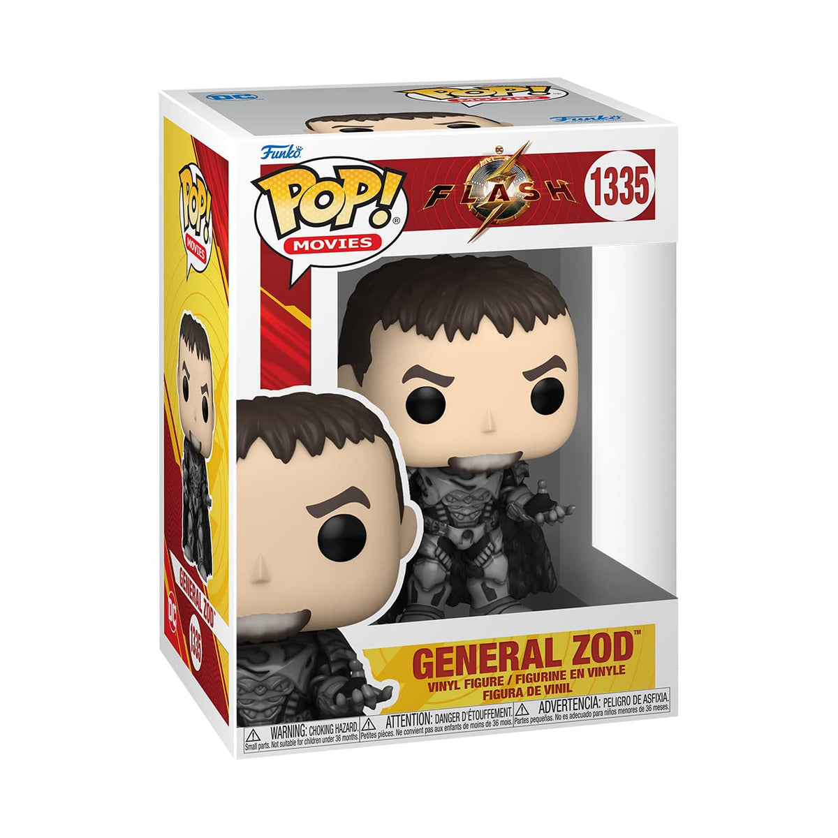 Funko POP! Movies: DC - The Flash - General Zod - DC Comics - Collectable Vinyl Figure - Gift Idea - Official Merchandise - for Kids & Adults - Comic