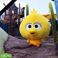 TeeTurtle Cloudheads Big Bird Plush - 8-Inch Official Sesame Street Big Bird Stuffed Animal with Embroidered Details - Soft Cuddly Plush Toys
