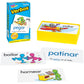 Trend Enterprises: Verbos (Spanish Action Words) Skill Drill Flash Cards, Grow Spanish Fluently, Illustraions with Words & Sample Sentence, 94 Cards