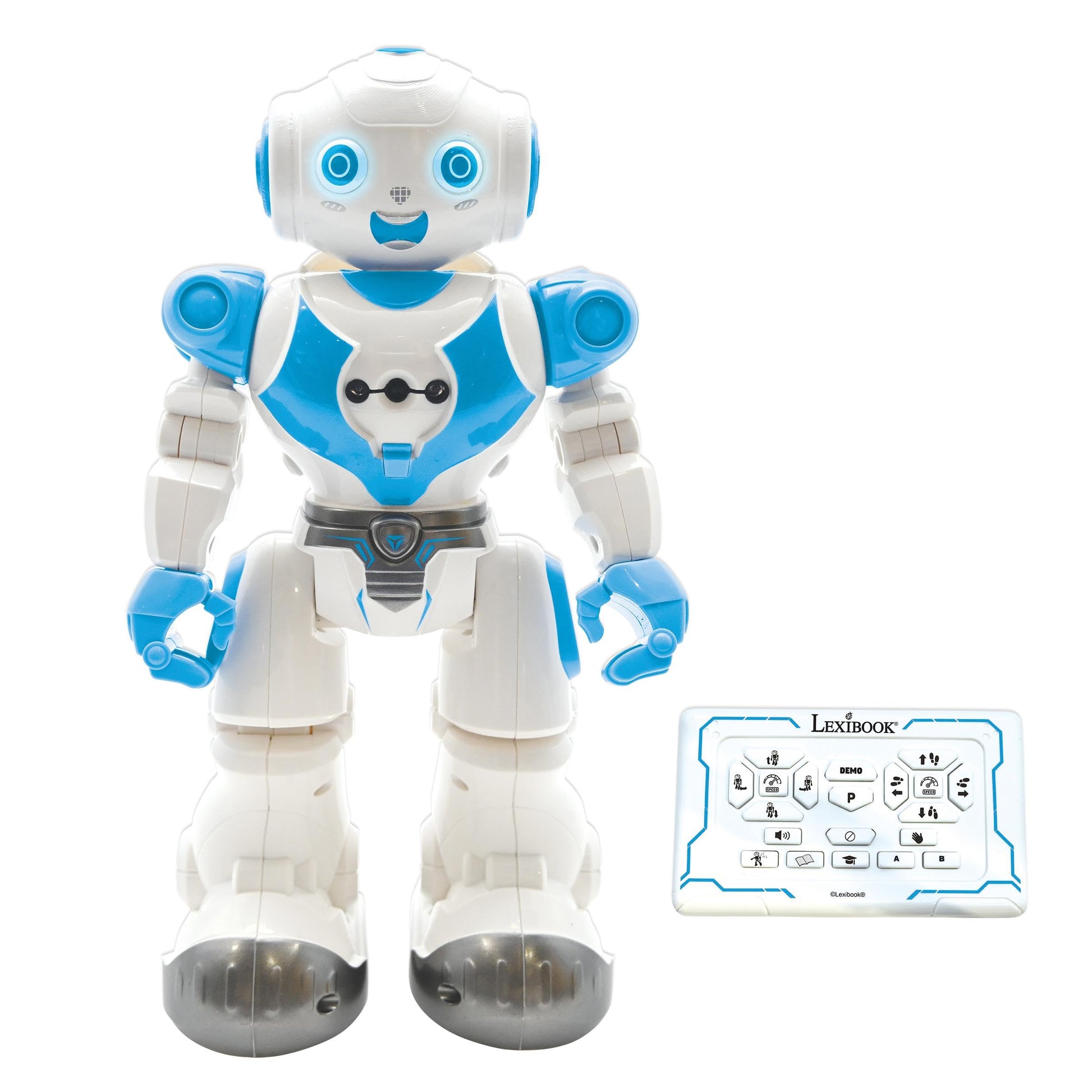 LEXiBOOK, Powerman Neo, My Robot Full of Technology, Remote Control and Gesture Control, Educational Activities in English, Programmable, Music and