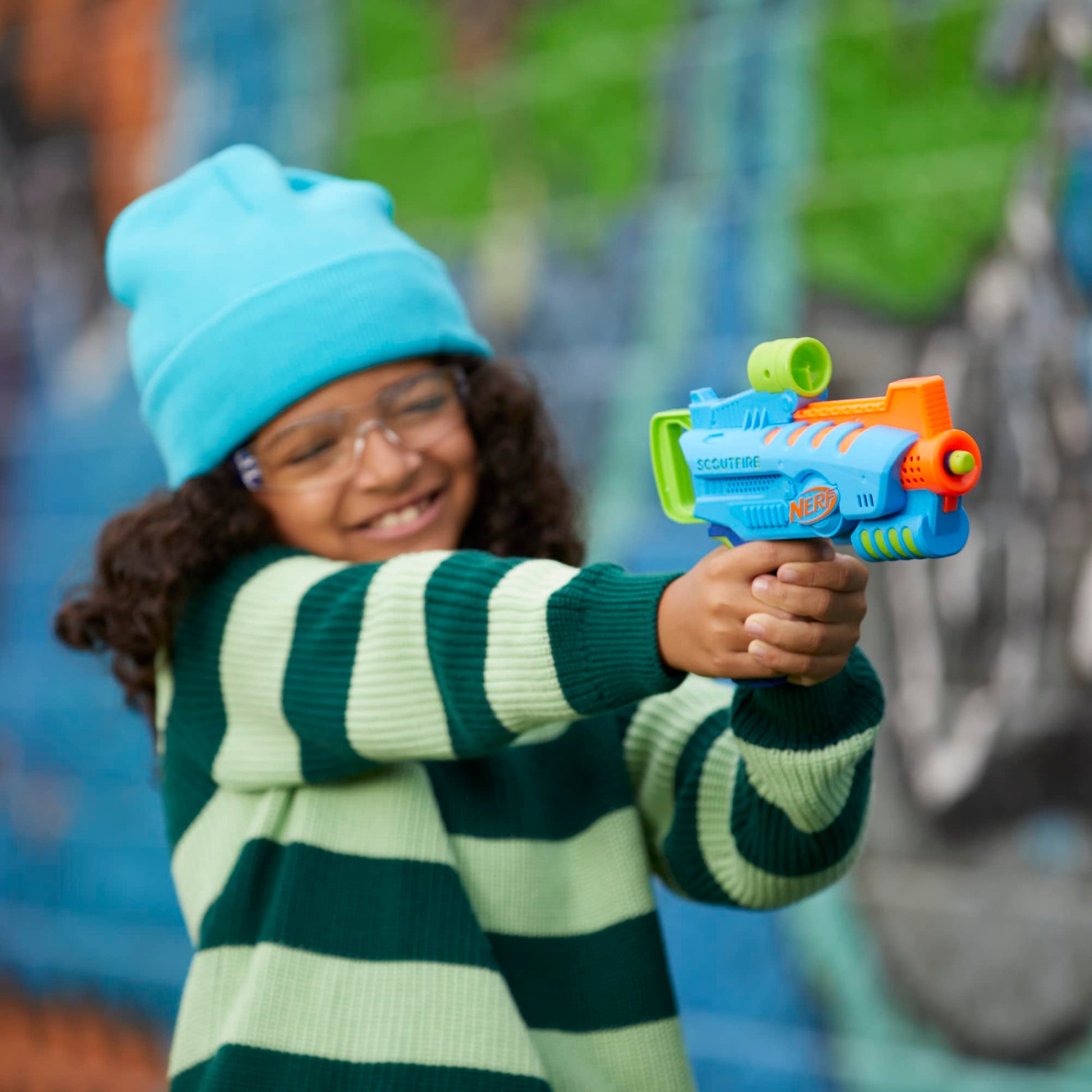NERF Elite Junior Ultimate Starter Set, 2 Easy Play Blasters, 15 Darts for Kids Outdoor Games, Ages 6 & Up