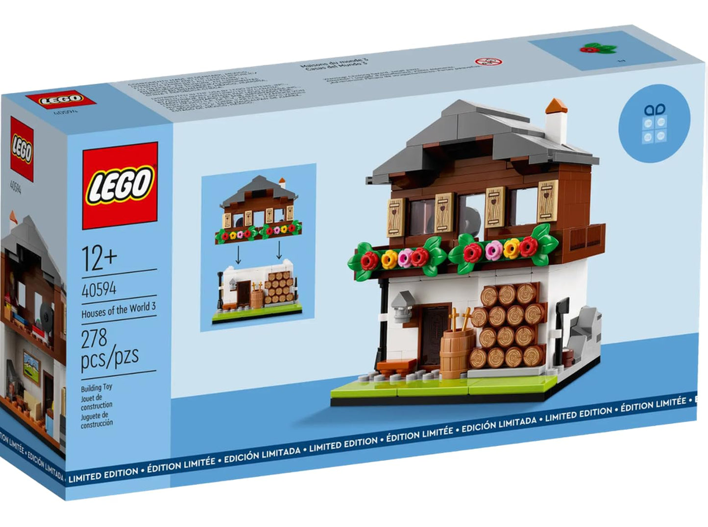LEGO Houses of The World 3 (278 Pieces, 40594)