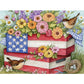 Bits and Pieces 300 Piece Puzzles for Adults Rustic Americana Puzzle 3-Pack - 300 Large Pieces 18" x 24" Jigsaw Puzzles, Susan Winget, No 2 Pieces