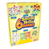 Junior Learning 6 Social Skills Board Games, Multi-Color Set for Kids
