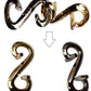 Brain Teaser 3D Unlock Interlocking Puzzle Metal Hole Lock