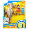 Imaginext Hammerhead Shark & Snorkeler Figure Set