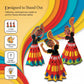Fun Express - Bright Fiesta Centerpiece (3pc) for Cinco de Mayo - Party Decor - General Decor - Centerpieces - Cinco de Mayo - 3 Pieces