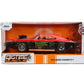 Jada Big Time Muscle 1:24 1970 Dodge Charger RT Voodoo Die-Cast Car, Toys for Kids and Adults