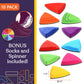 Special Supplies 10 Stepping Stones for Kids Indoor and Outdoor Balance Blocks Promote Coordination, Balance Strength Child Safe Rubber, Non-Slip