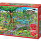 Cobble Hill 1000 Piece Puzzle - DoodleTown: Par for the Course - Sample Poster Included