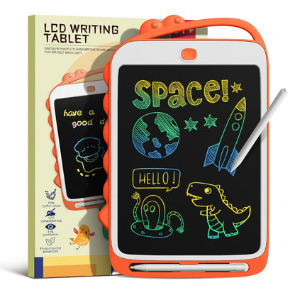 DPEDUAI LCD Writing Tablet for Kids, 10.5 Inch Colorful Doodle Board Drawing Pad, Erasable Reusable Educational Toddler Toys for 3 4 5 6 Year Old Boys