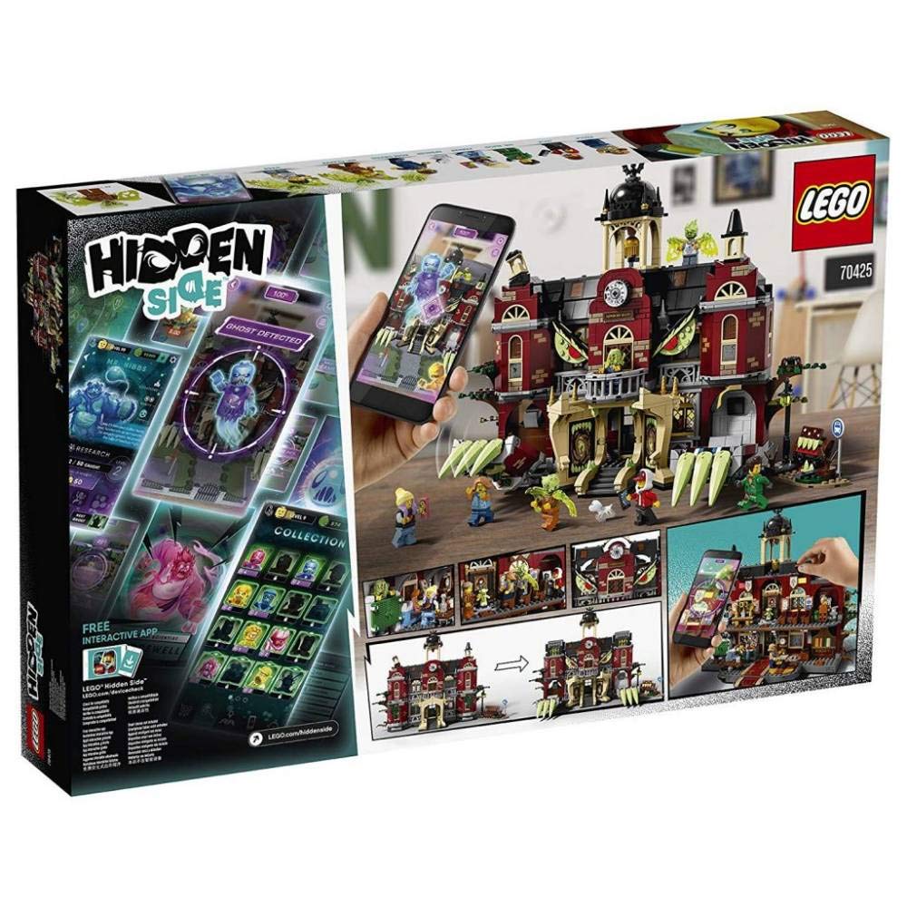 LEGO Hidden Side Newbury Haunted High School 70425 Building Kit, School Playset for 9+ Year Old Boys and Girls, Interactive Augmented Reality Playset
