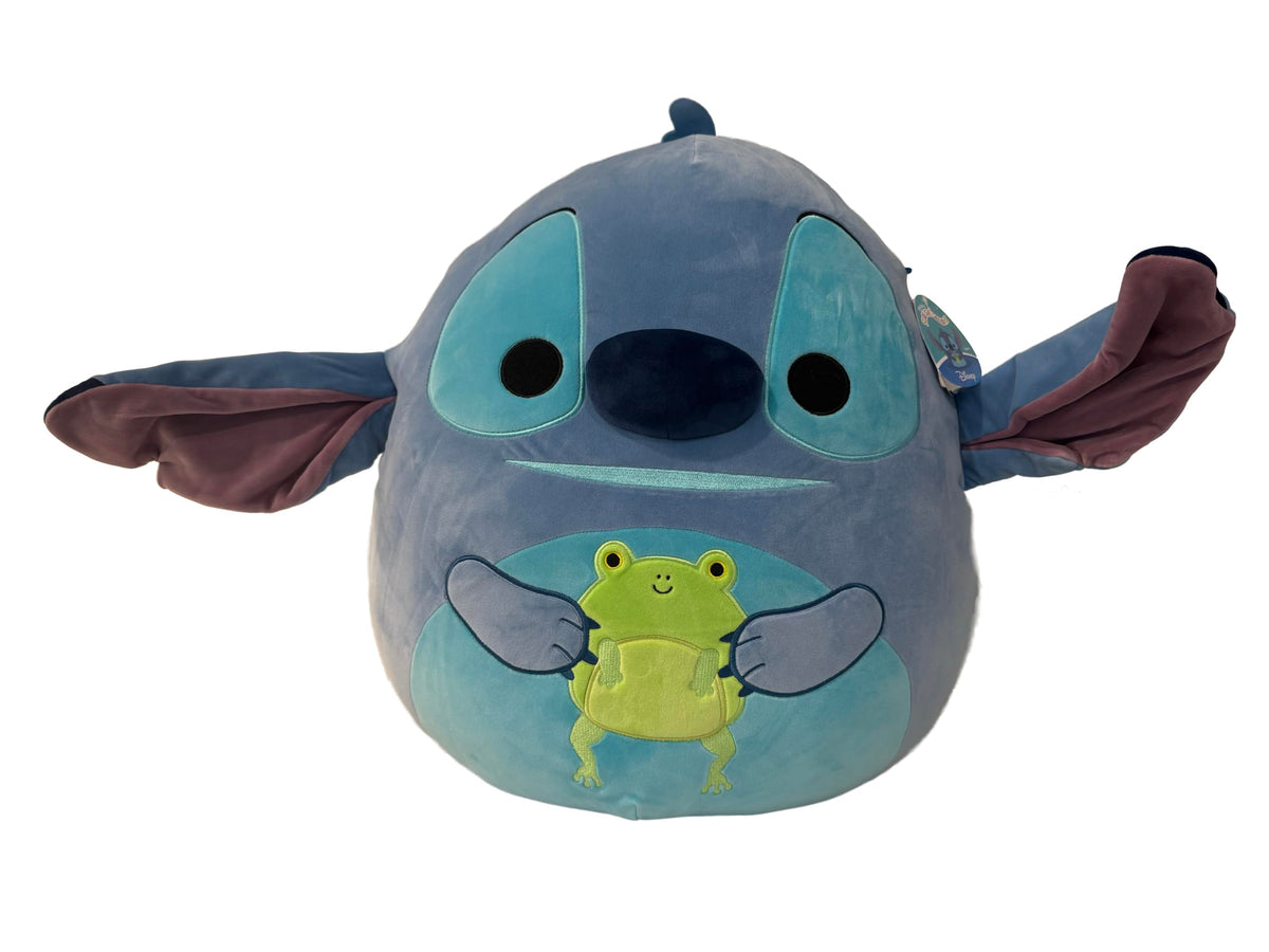 Squishmallows Original 20-Inch Stitch with Frog - Official Jazwares Plush (Jumbo)